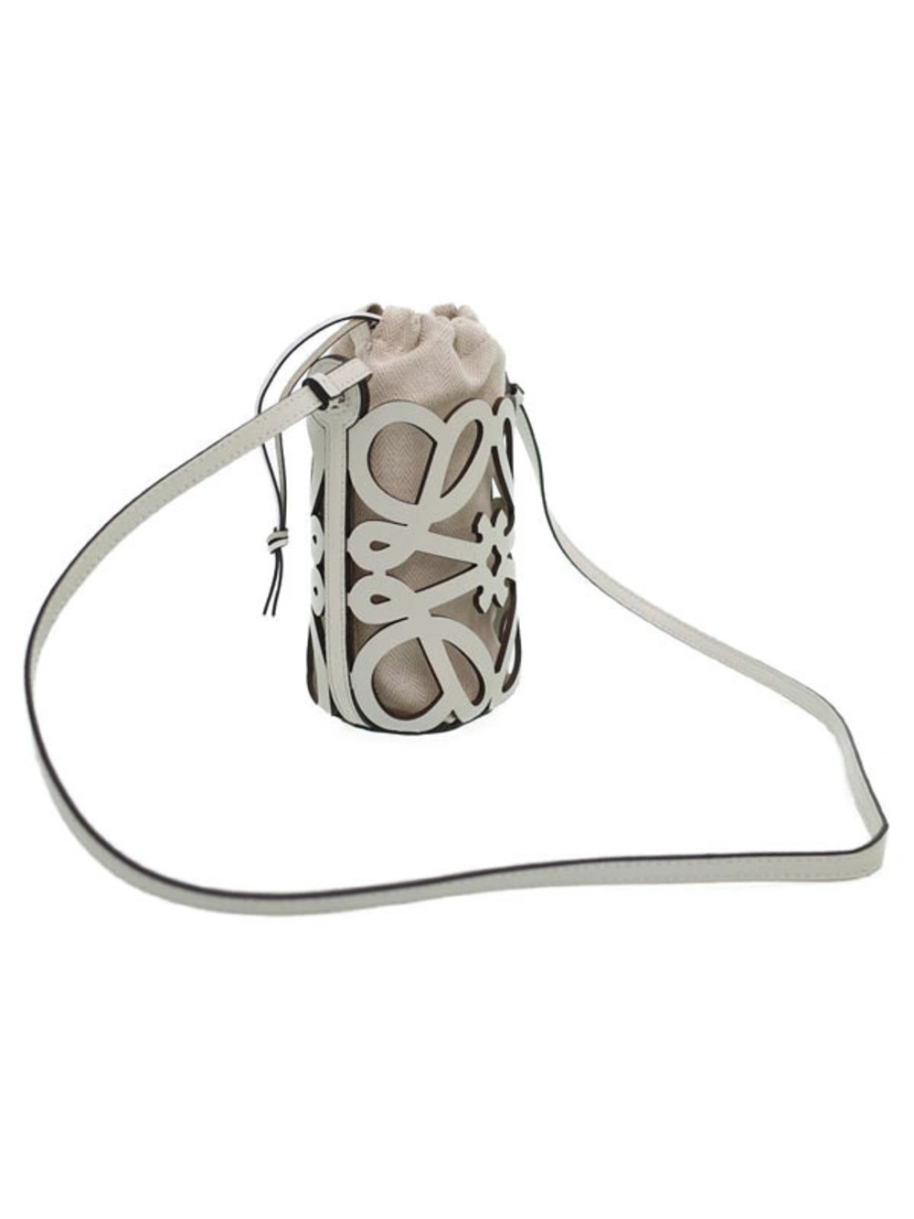 Loewe Anagram Shoulder Cutout Bag Pocket